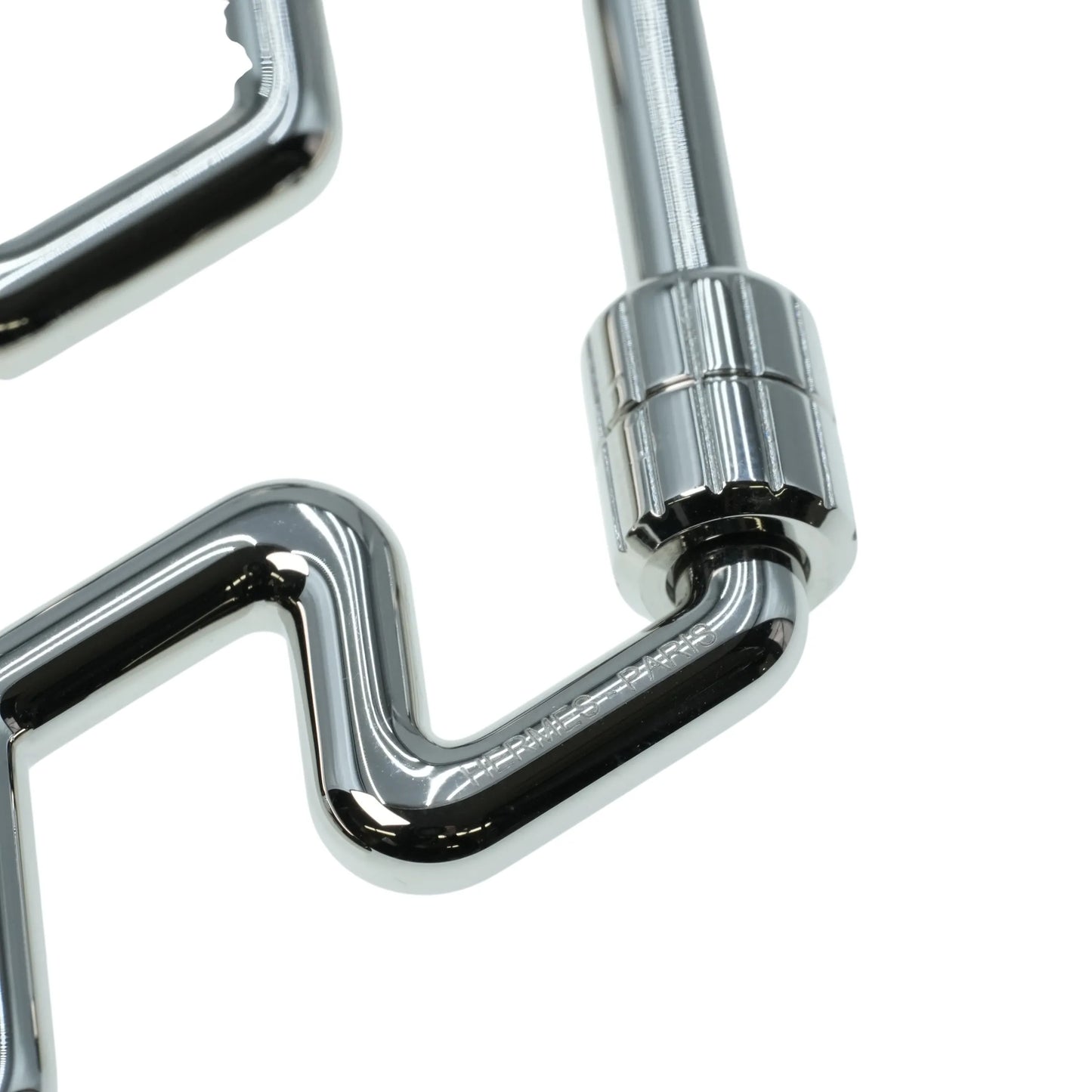 Hermès H トゥー スピード キーチャーム アクセサリー - ステンレス