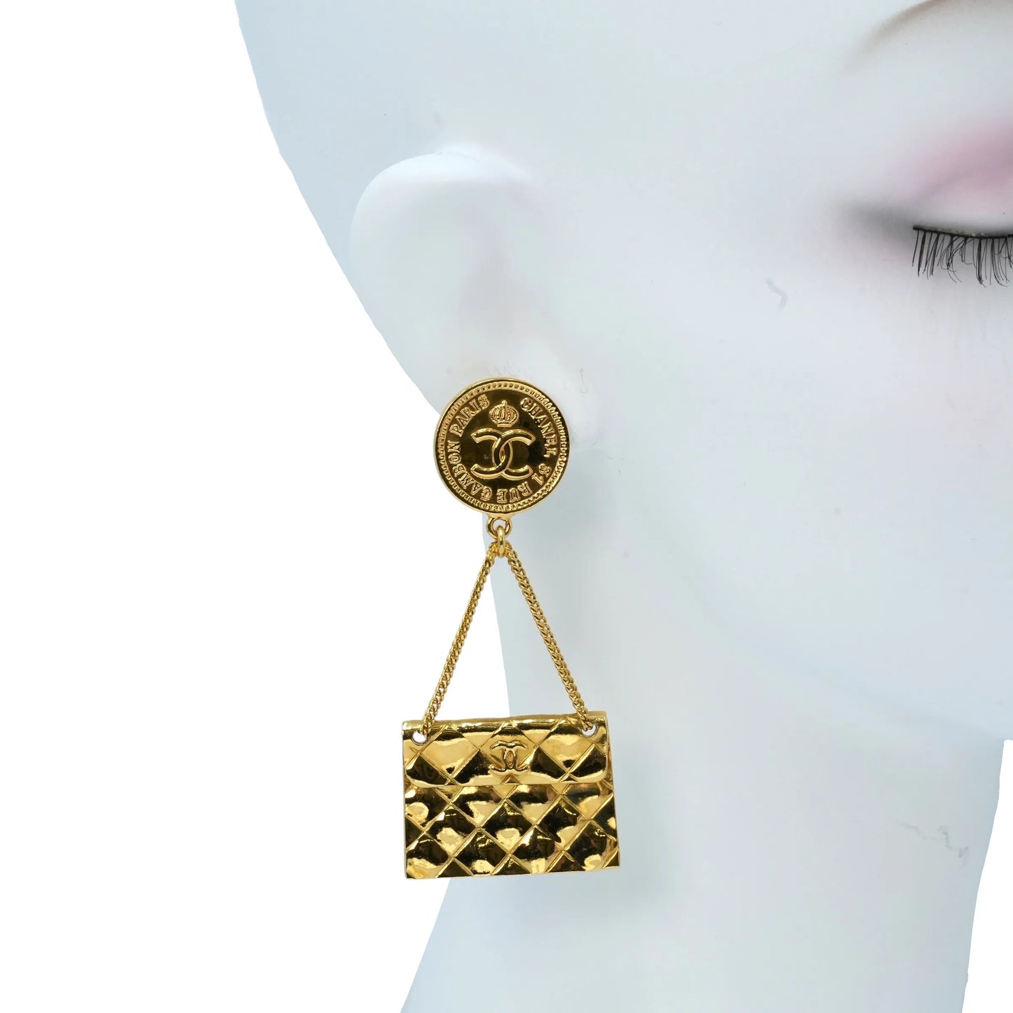 CHANEL マトラッセ CC ロゴ ピアス 95A - メタル - 33886