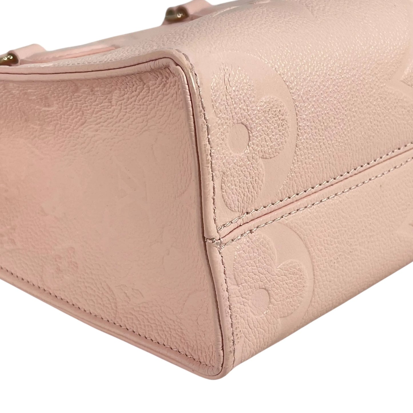 Louis Vuitton Monogram Empreinte On-the-Go PM Handbag - Pink 