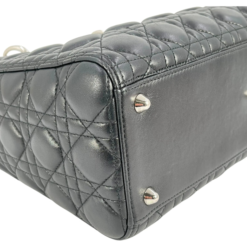 Dior Lady Dior Large Handbag - Black 