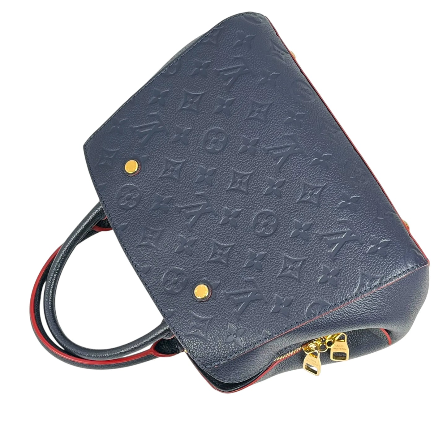 Louis Vuitton Monogram Empreinte Montaigne BB Handbag - Navy 