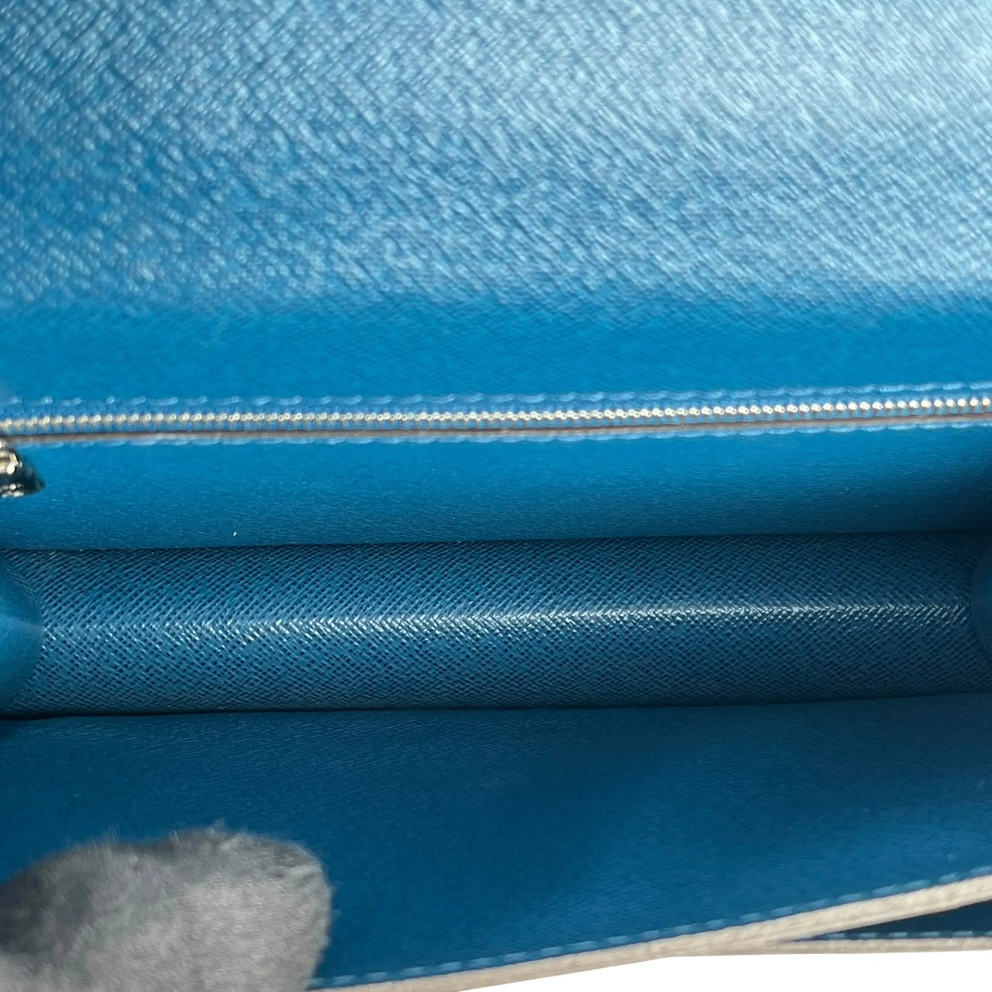 Louis Vuitton Epi Leather Monceau BB Handbag - Blue 