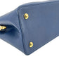 Louis Vuitton Capucines MM Taurillon Leather Handbag - Navy Blue 