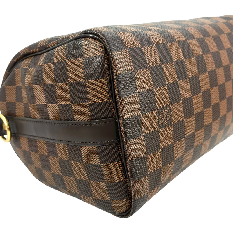 Louis Vuitton ダミエ エベヌ スピーディ25 バンドリエール ハンドバッグ - ダークブラウン