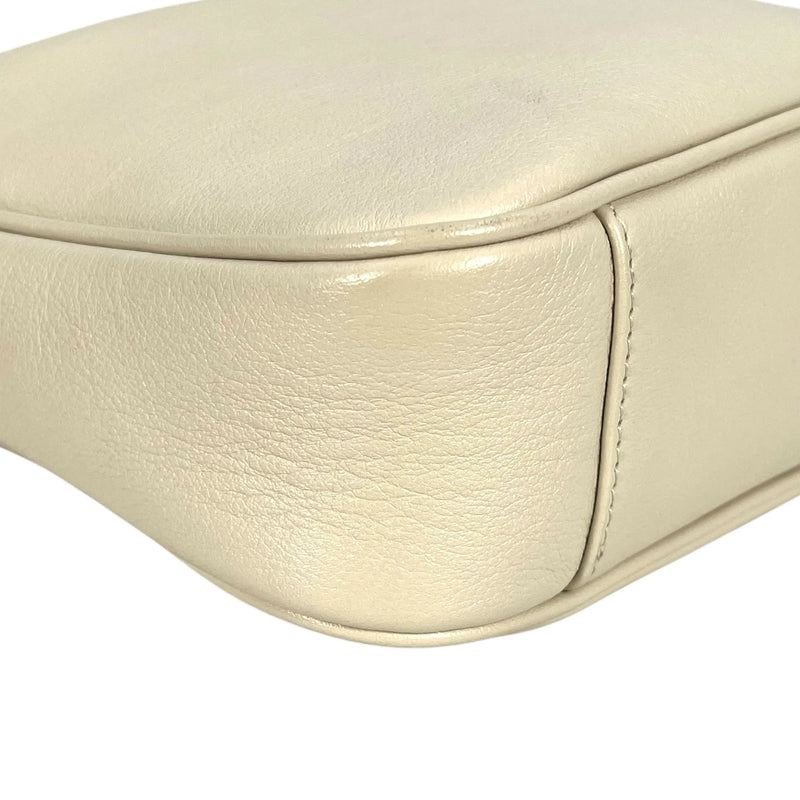 GUCCI Diana Small Hand Bag Shoulder Bag - Beige 