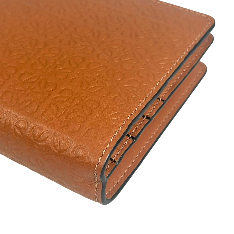 Loewe リピート コンパクトウォレット 二つ折り財布 - ブラウン