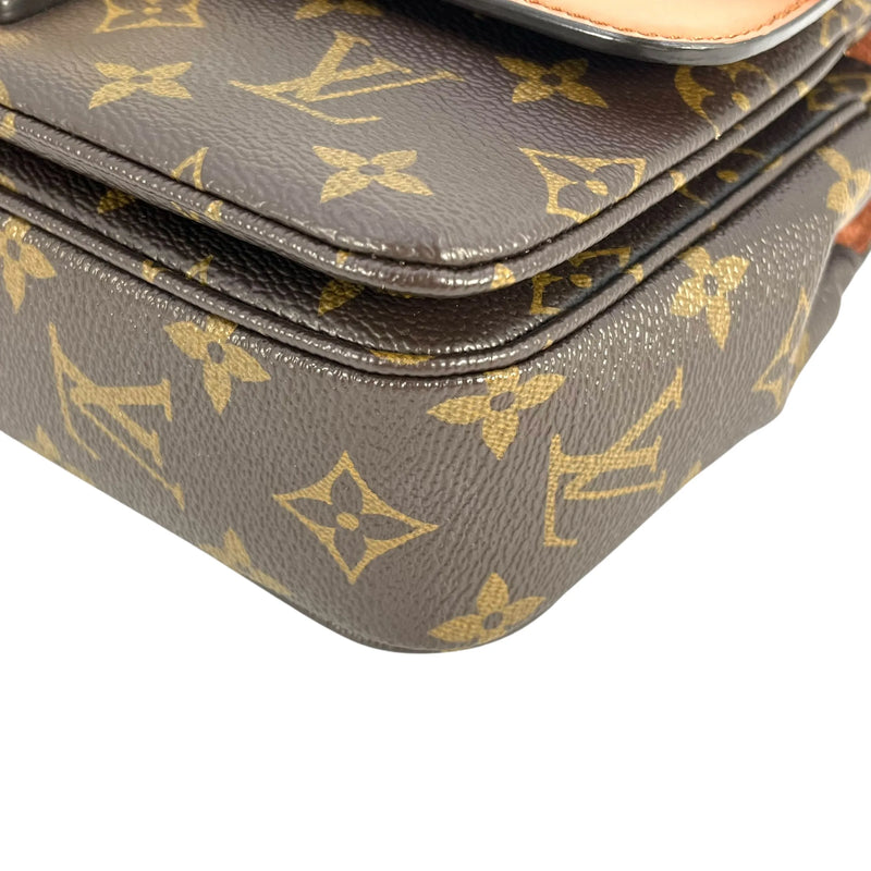LOUIS VUITTON マルソー モノグラム キャンバス ショルダーバッグ - ブラウン