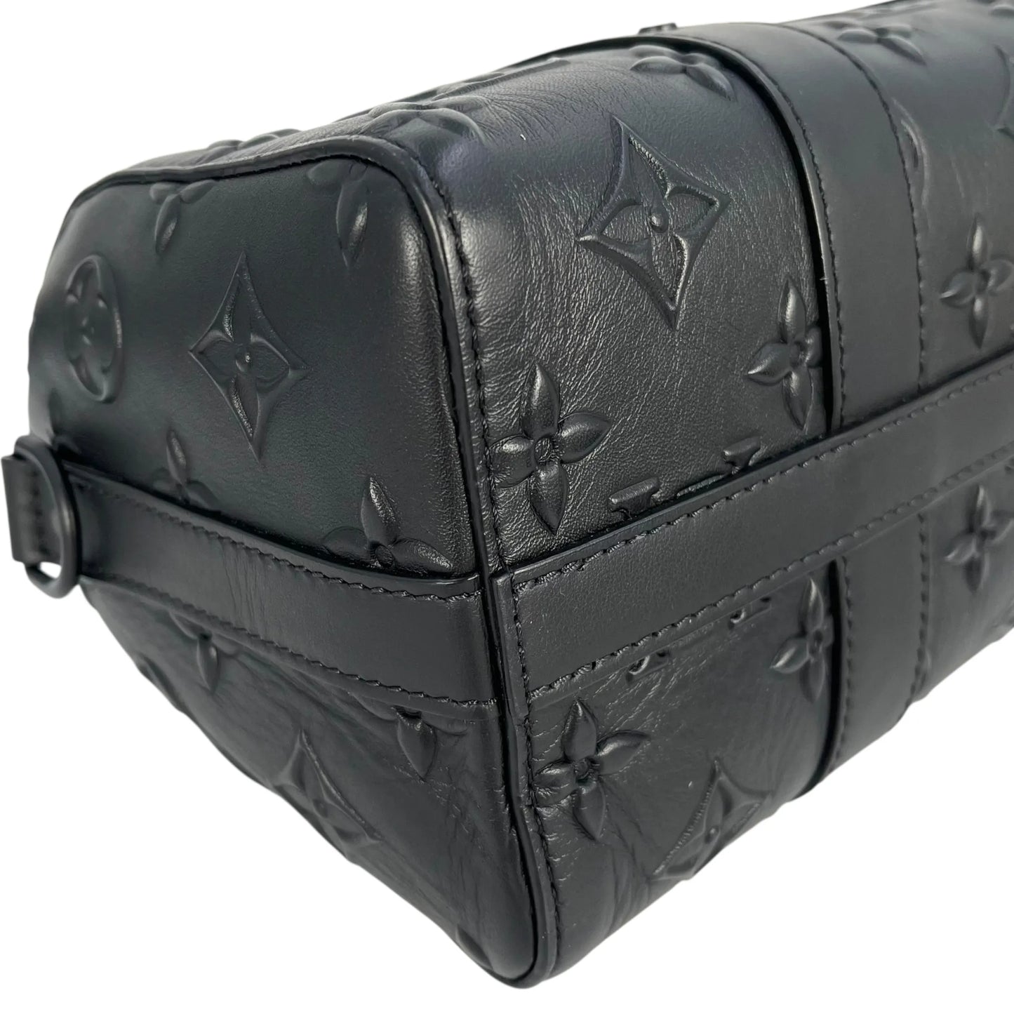 LOUIS VUITTON シティ キーポル モノグラム シール ショルダーバッグ - ブラック