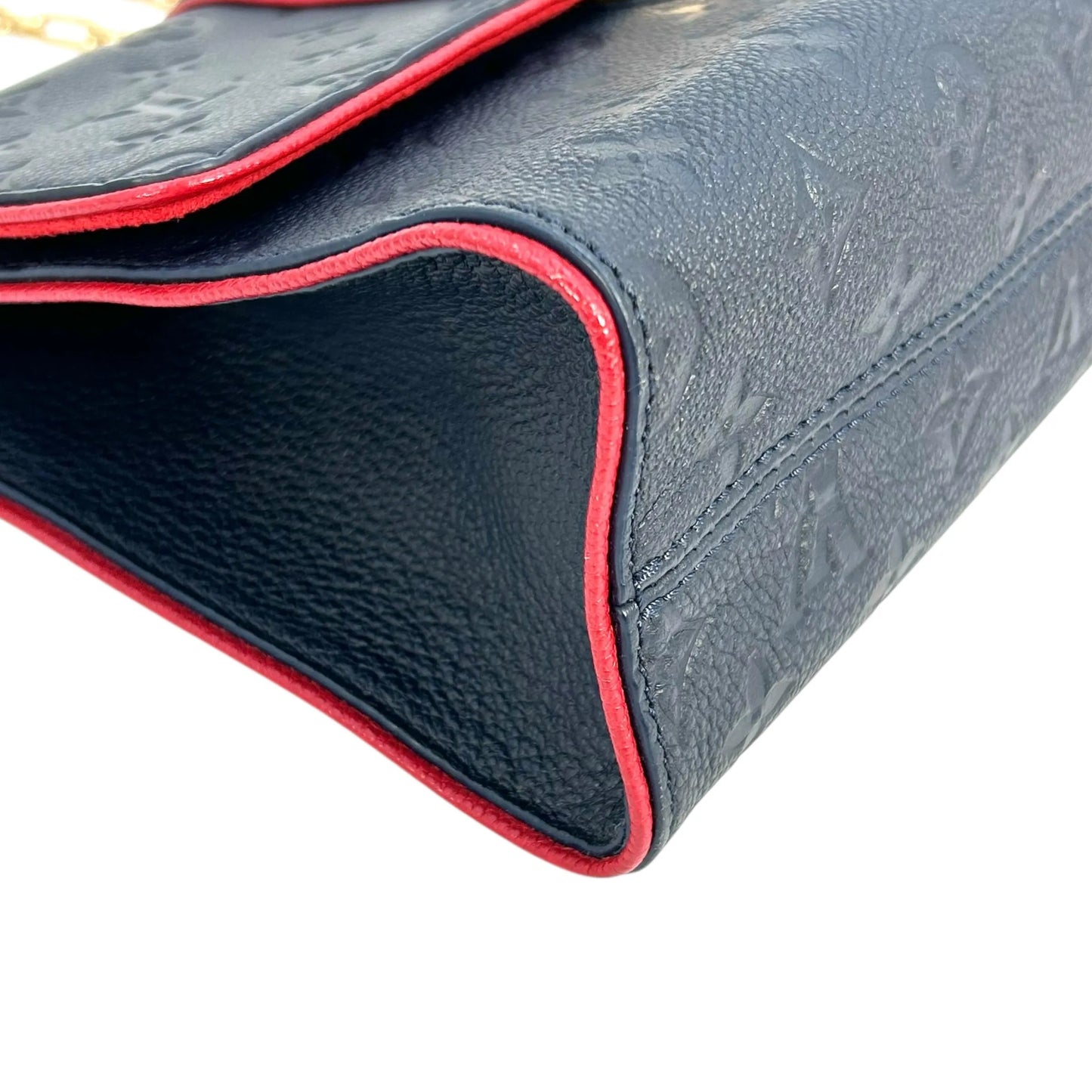 LOUIS VUITTON Saint-Sulpice PM Monogram Empreinte Shoulder Bag - Navy