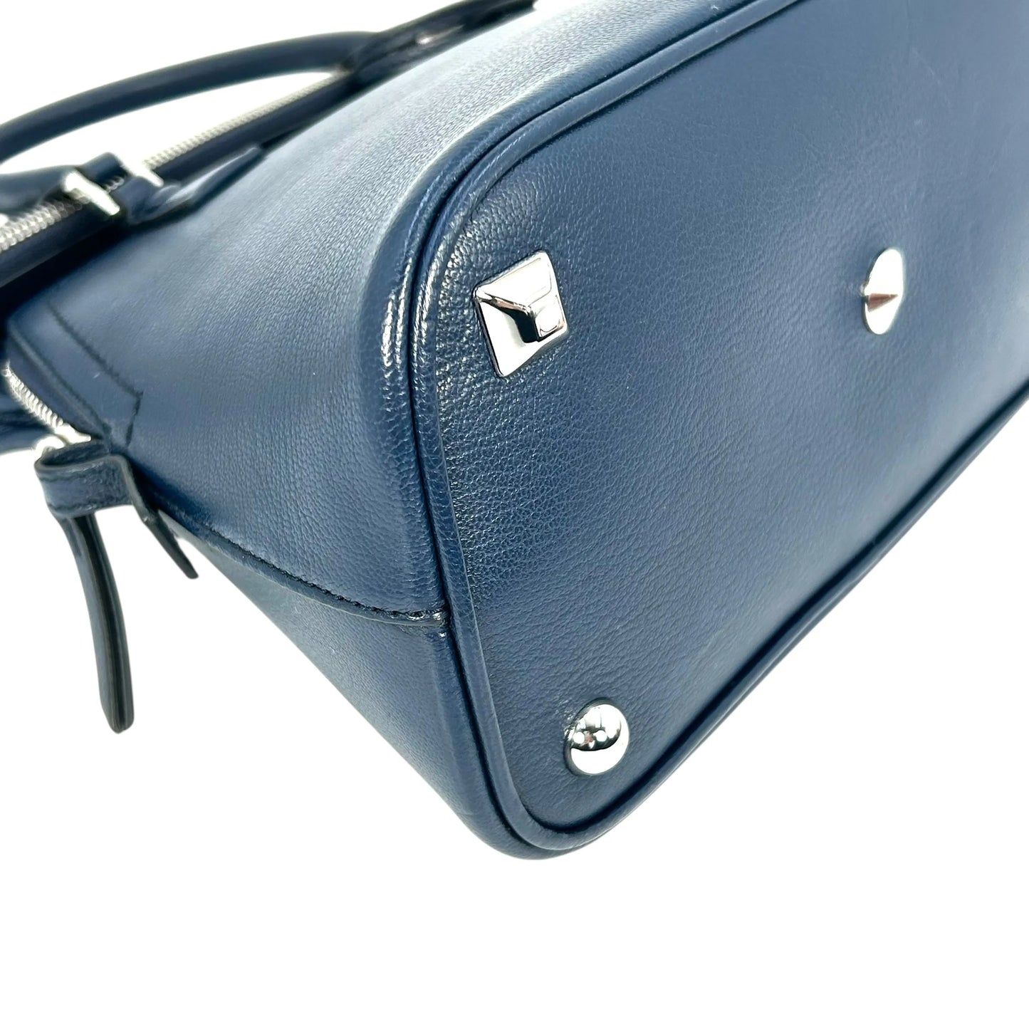 Margiela 5AC Leather Handbag/Shoulder Bag - Navy 