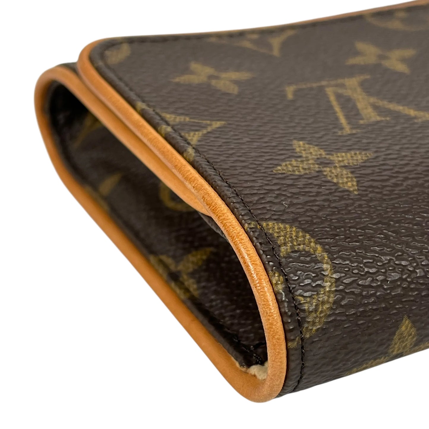 LOUIS VUITTON Pochette Twin GM Monogram Canvas Shoulder Bag - Brown 