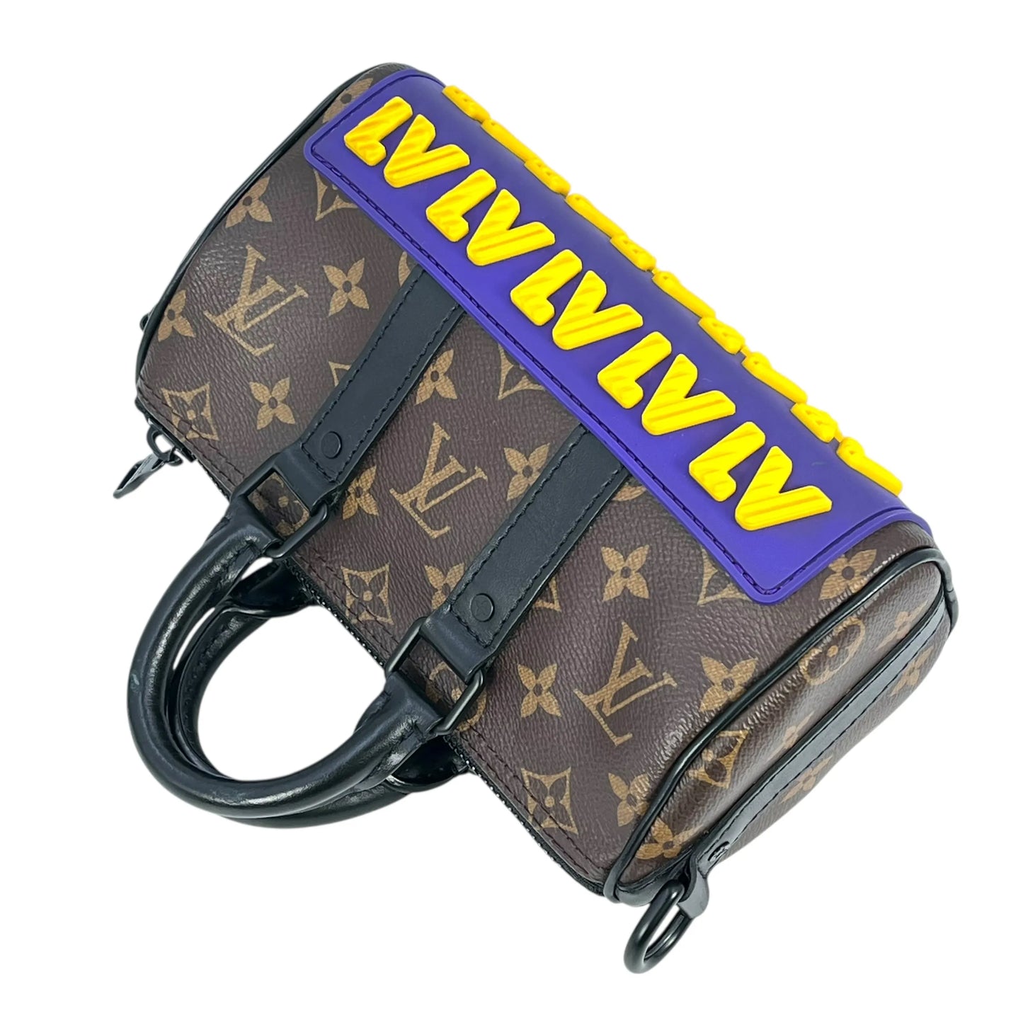 LOUIS VUITTON Keepall XS Monogram Canvas Handbag/Shoulder Bag - Brown 