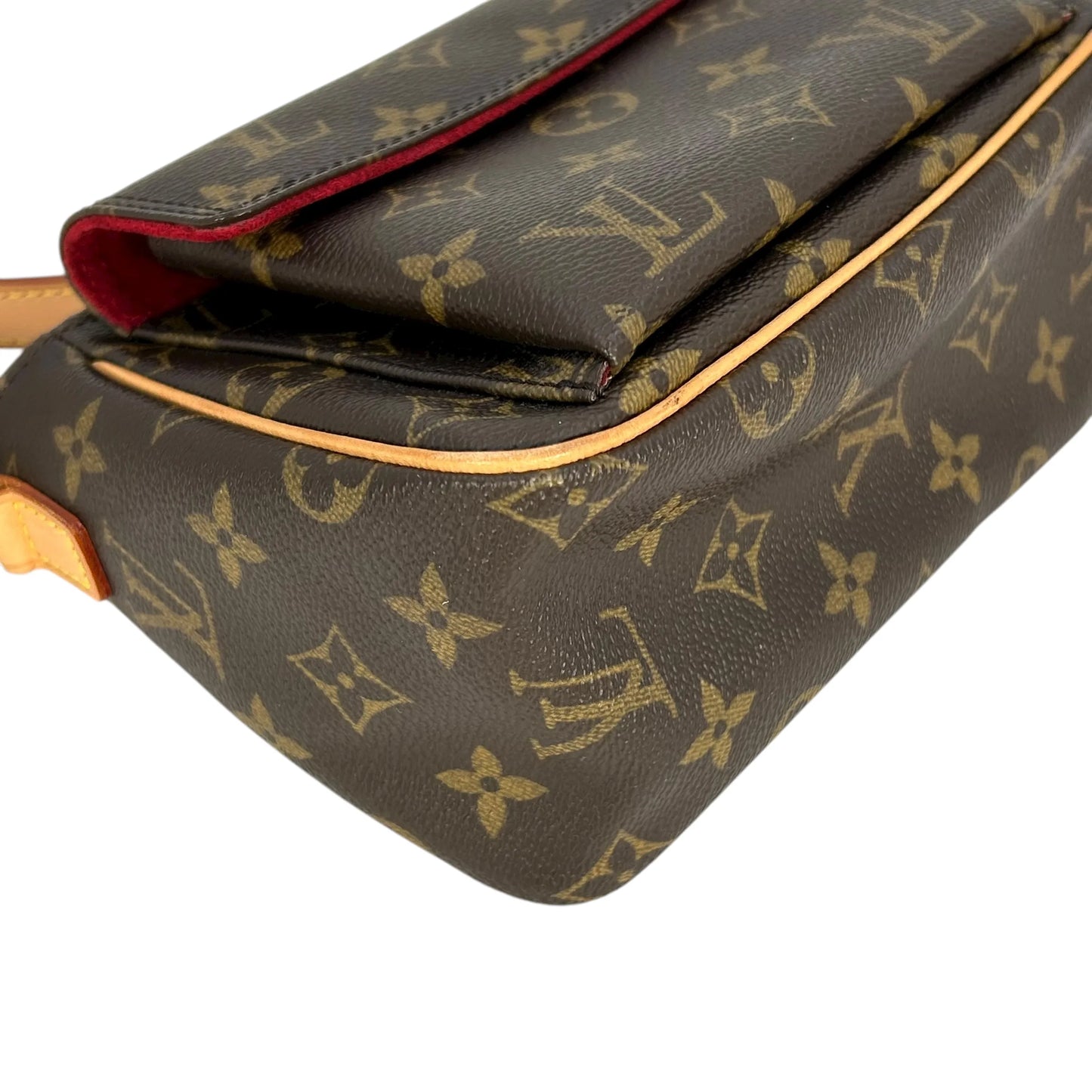 LOUIS VUITTON Viva Cite PM Monogram Canvas Shoulder Bag - Dark Brown 