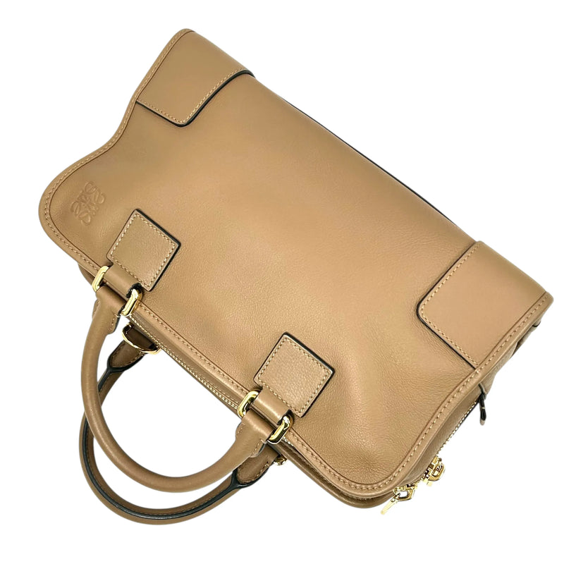 Loewe Amazona 28 Calfskin Handbag/Shoulder Bag - Brown 