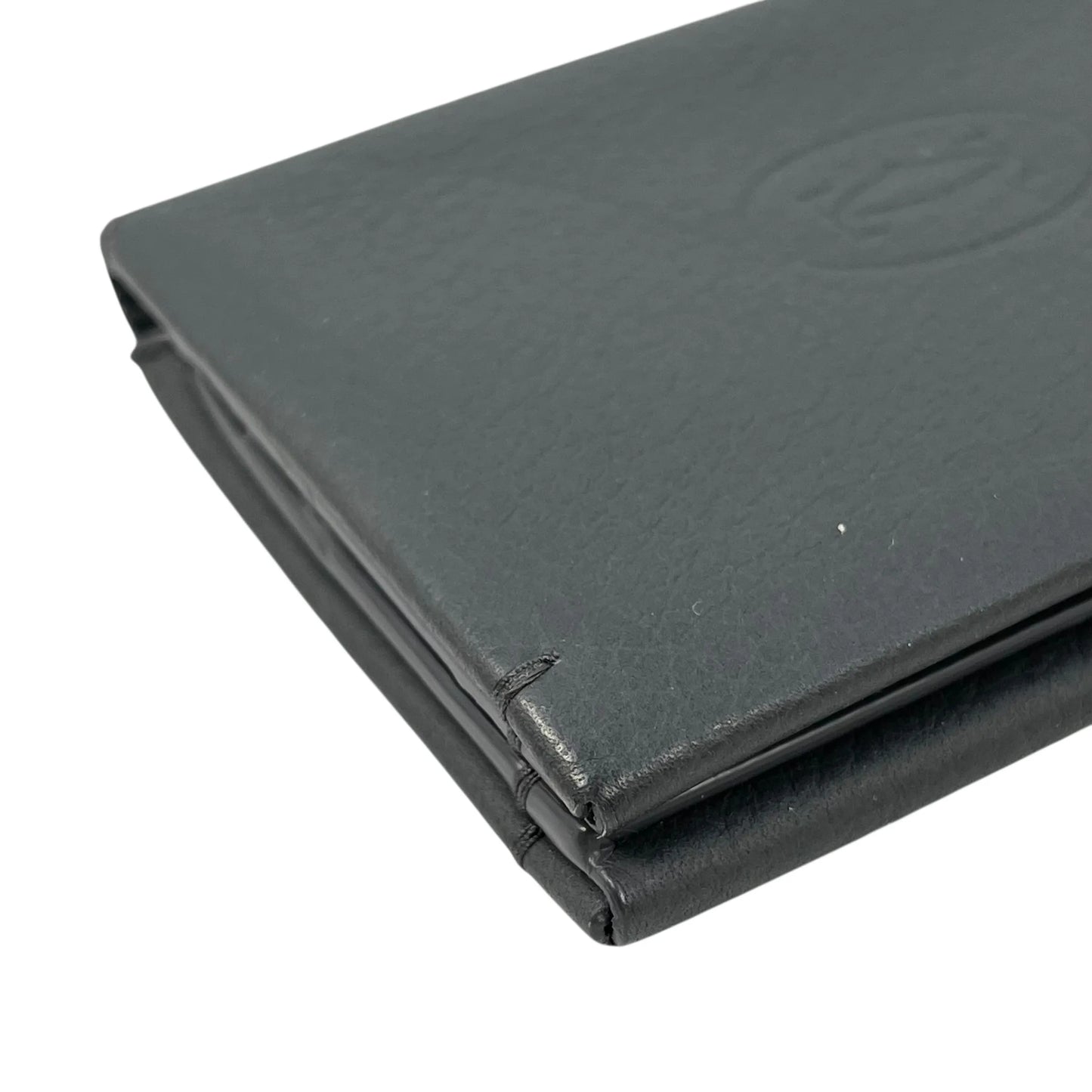 Cartier Leather Card Case - Grey 