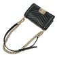 CHANEL Boy Chanel 20 Studded Calfskin Chain Shoulder Bag - Black 