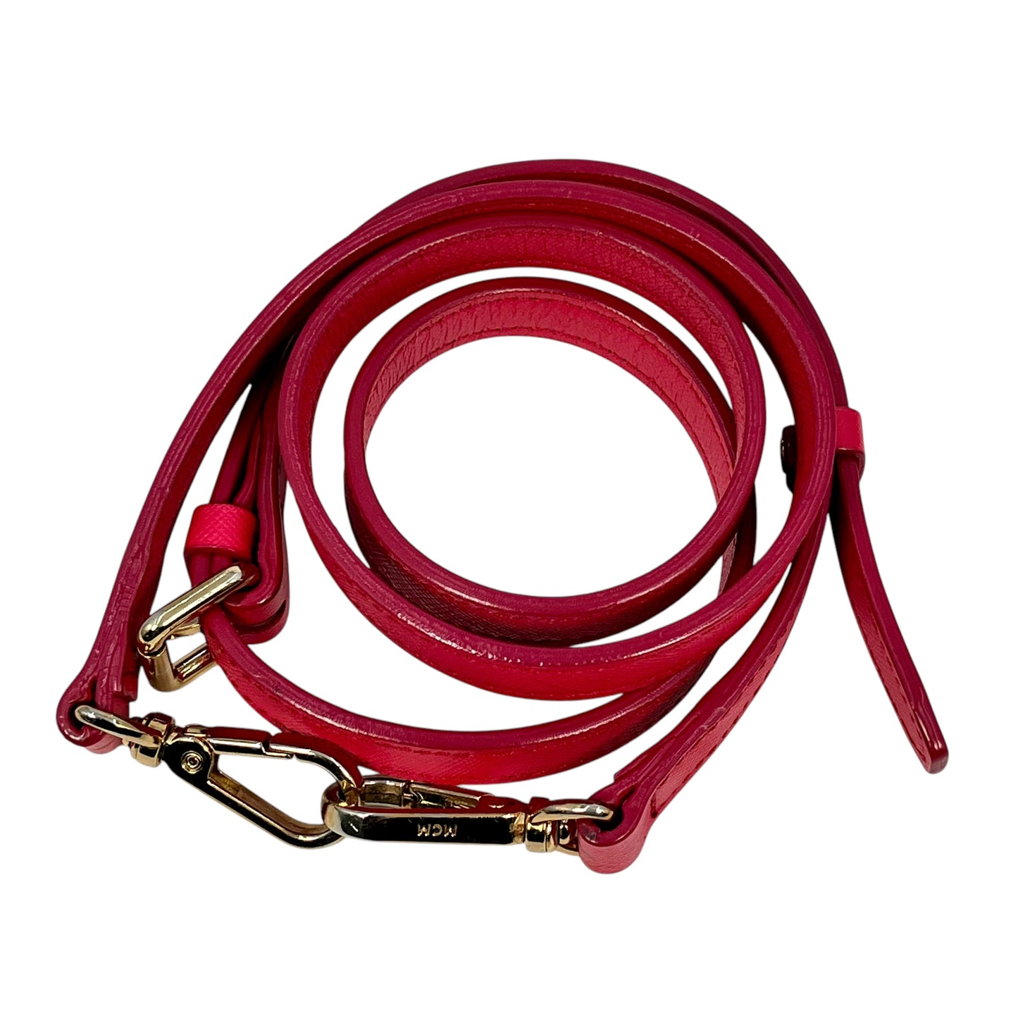 MCM Leather Handbag/Shoulder Bag - Pink 