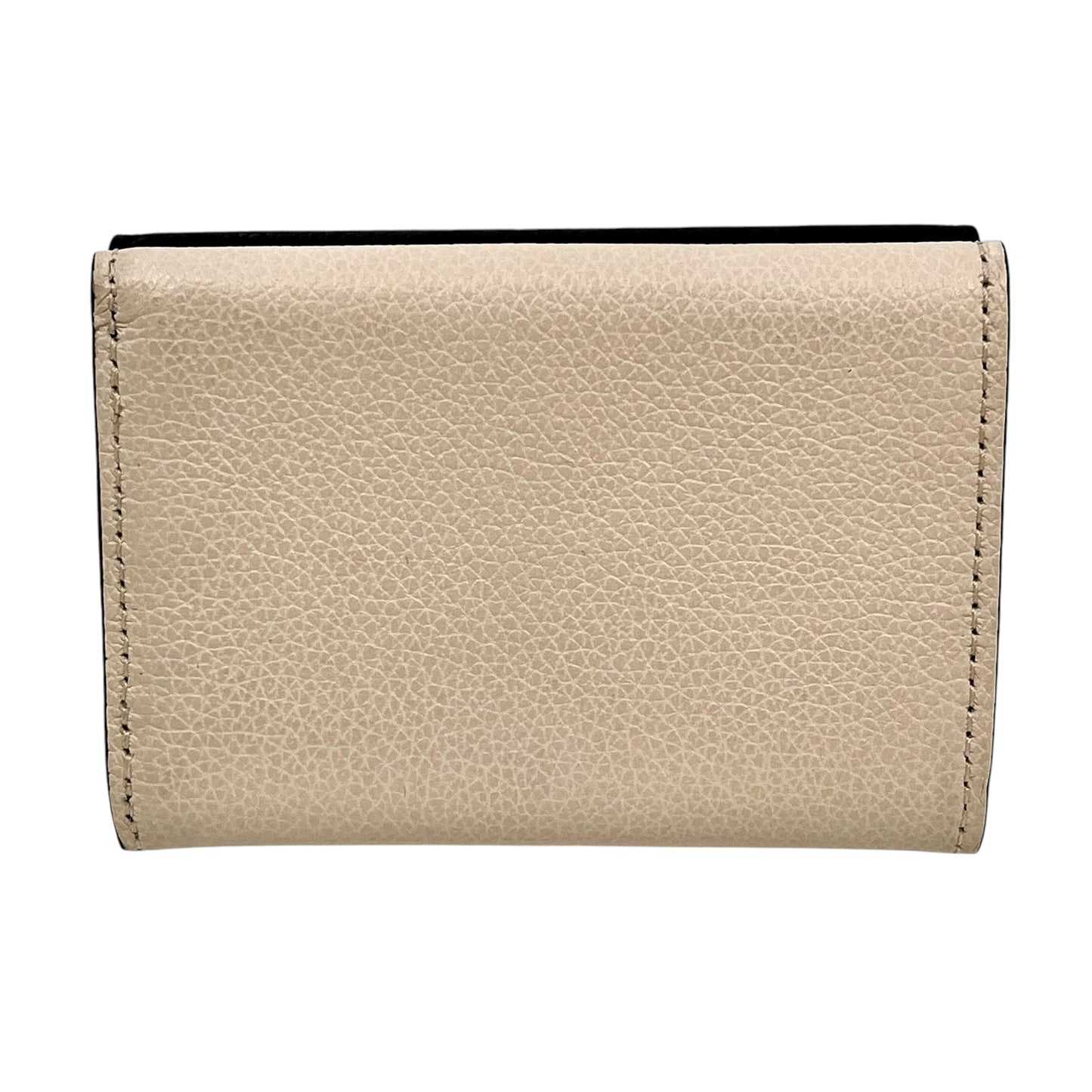 Louis Vuitton Portefeuille Rock Mini Tri-fold Compact Wallet - Beige x Black