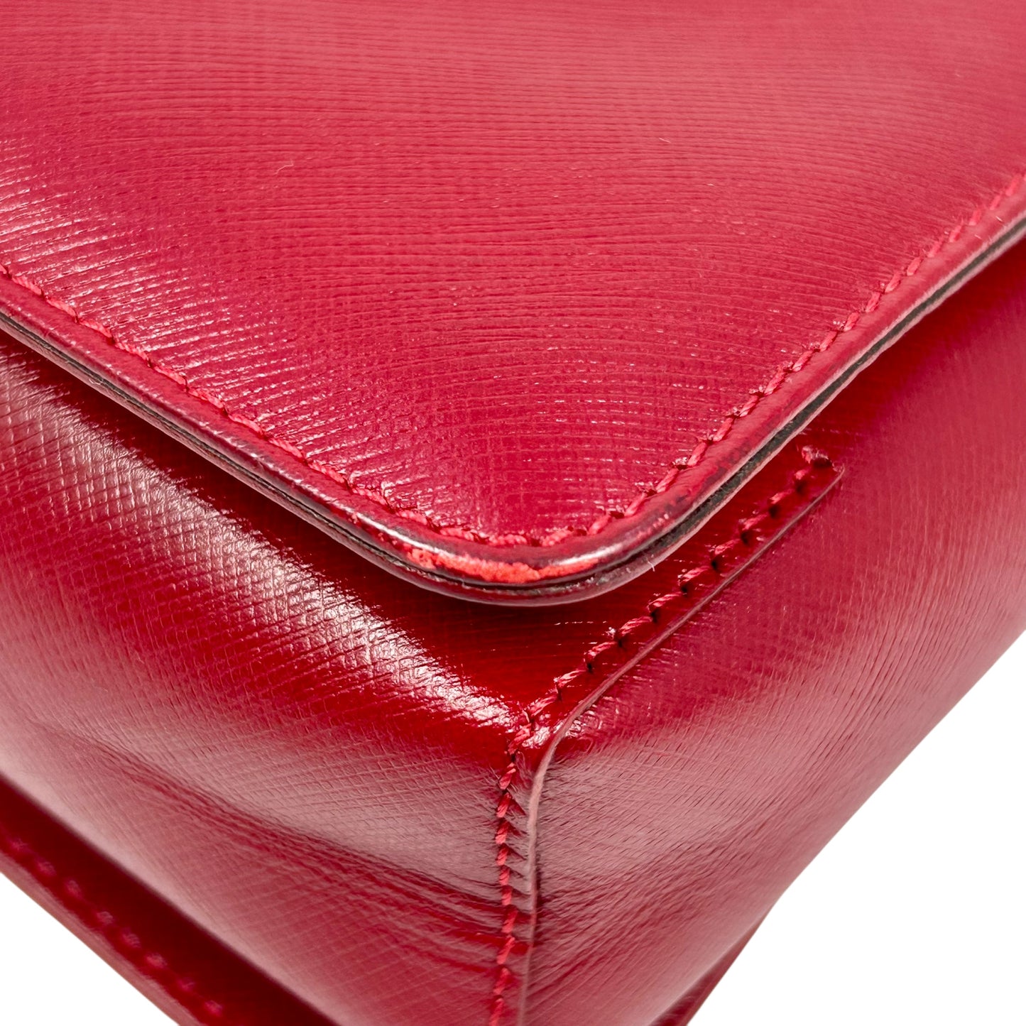 Salvatore Ferragamo ヴァラ ボン ハンドバッグ - レッド