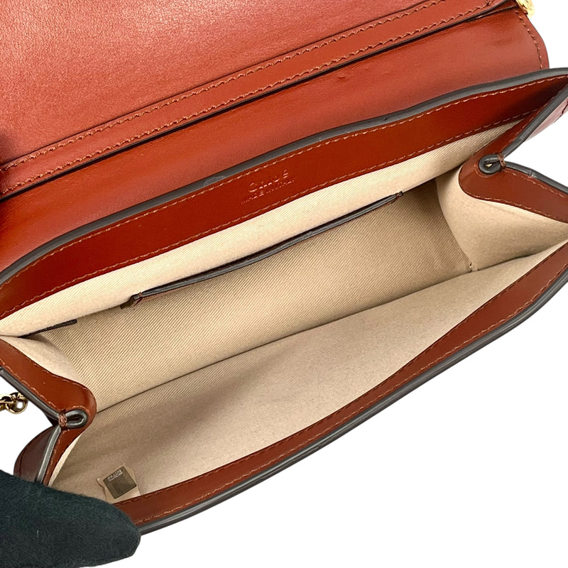 Chloé C Chain Shoulder Bag - Brown 