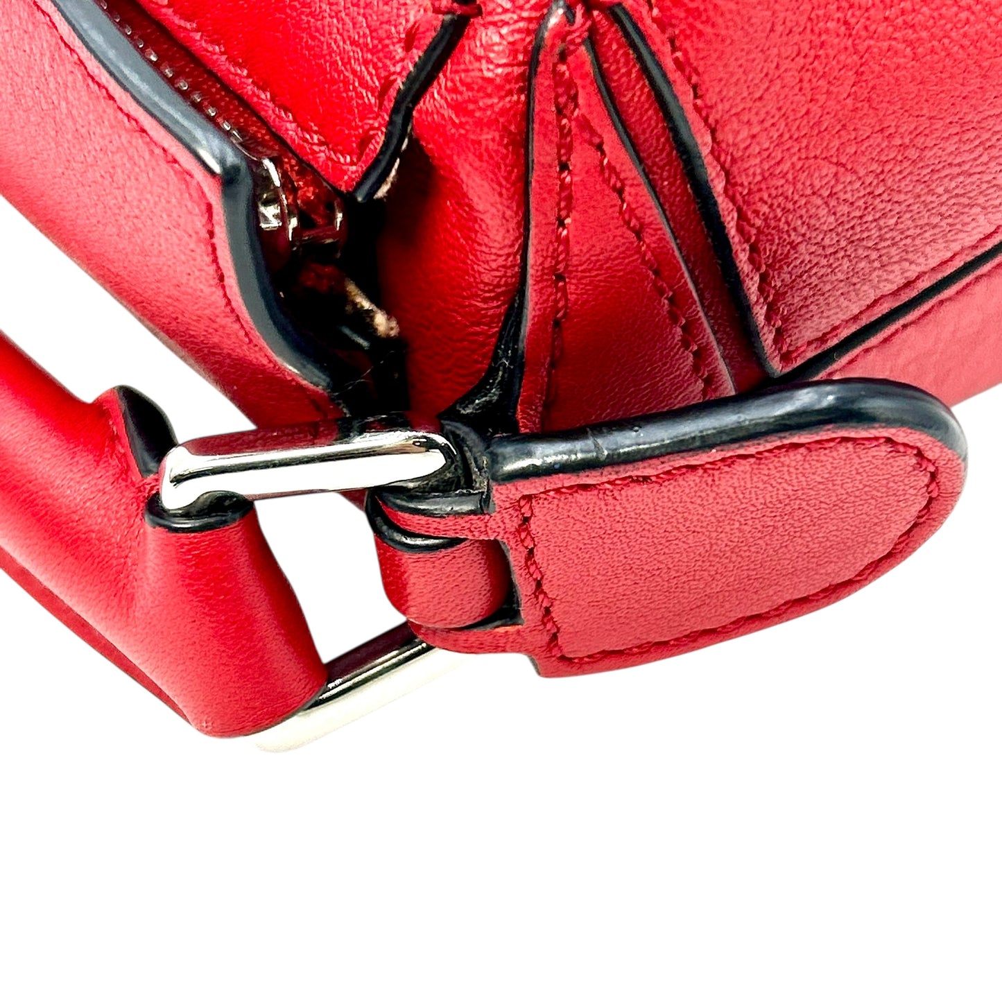 LOEWE パズルバッグ ミニバッグ ハンドバッグ - レッド