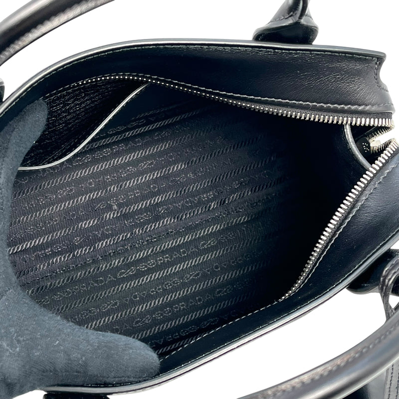PRADA Saffiano Leather Handbag - Black 