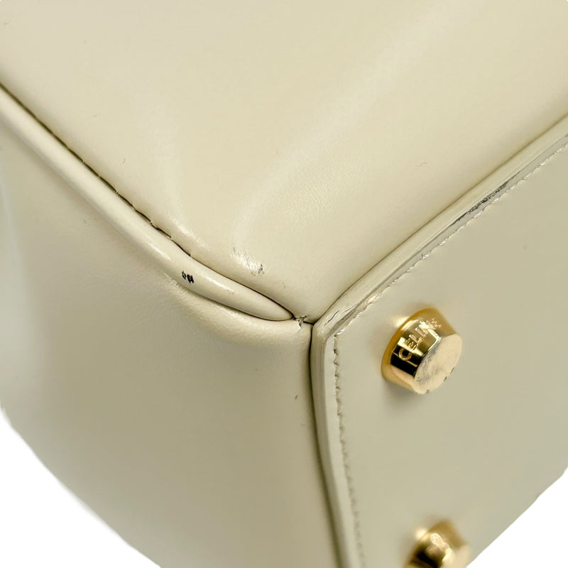 CELINE 16 Small Handbag/Shoulder Bag - Cream 