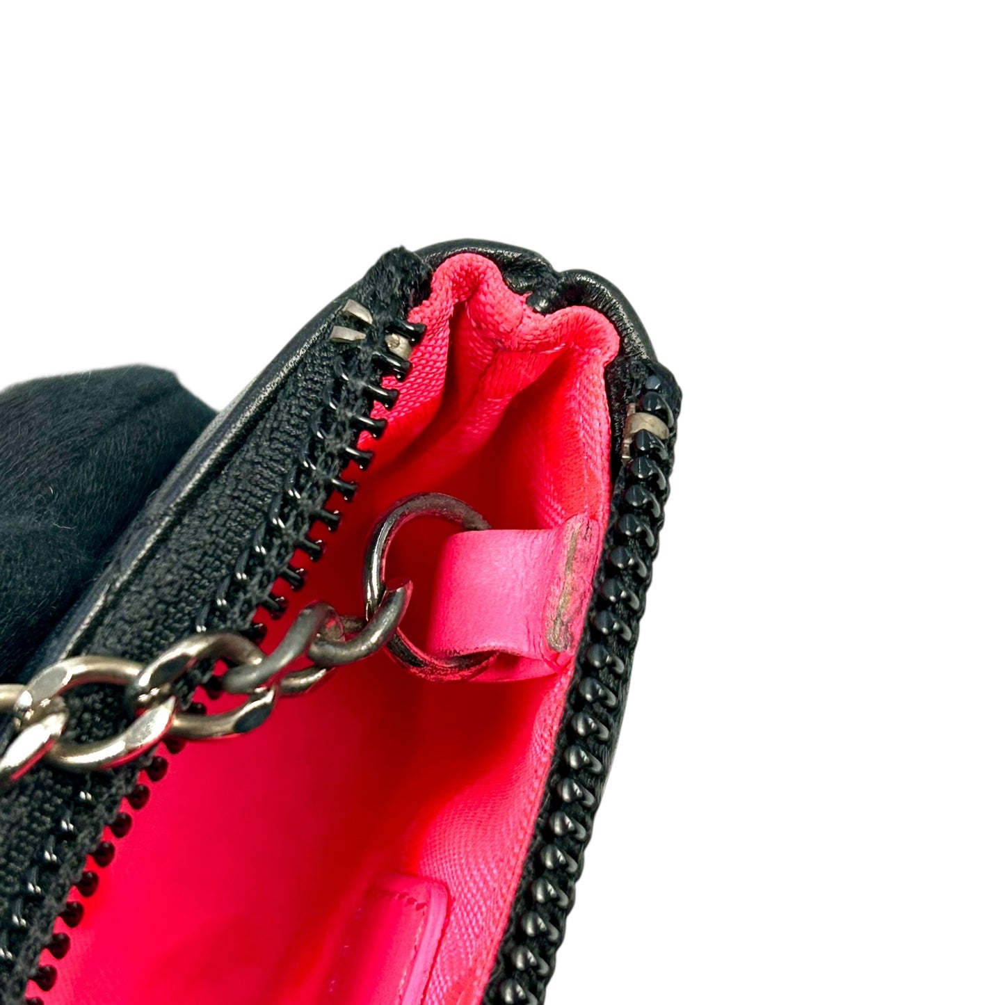 CHANEL Cambon Coco Mark Coin Case - Black 