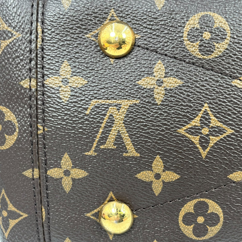 Louis Vuitton モノグラム キャンバス パラス サフラン ハンドバッグ トートバッグ - ブラウン