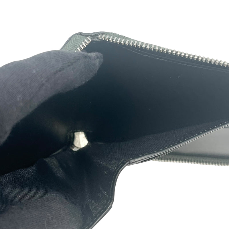 LOEWE Anagram Zippy Bi-fold Compact Wallet - Green 