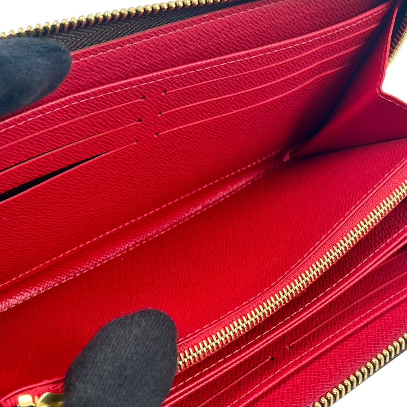 Louis Vuitton モノグラム キャンバス ワールドツアー ジッピー 長財布 ロングウォレット - ブラウン