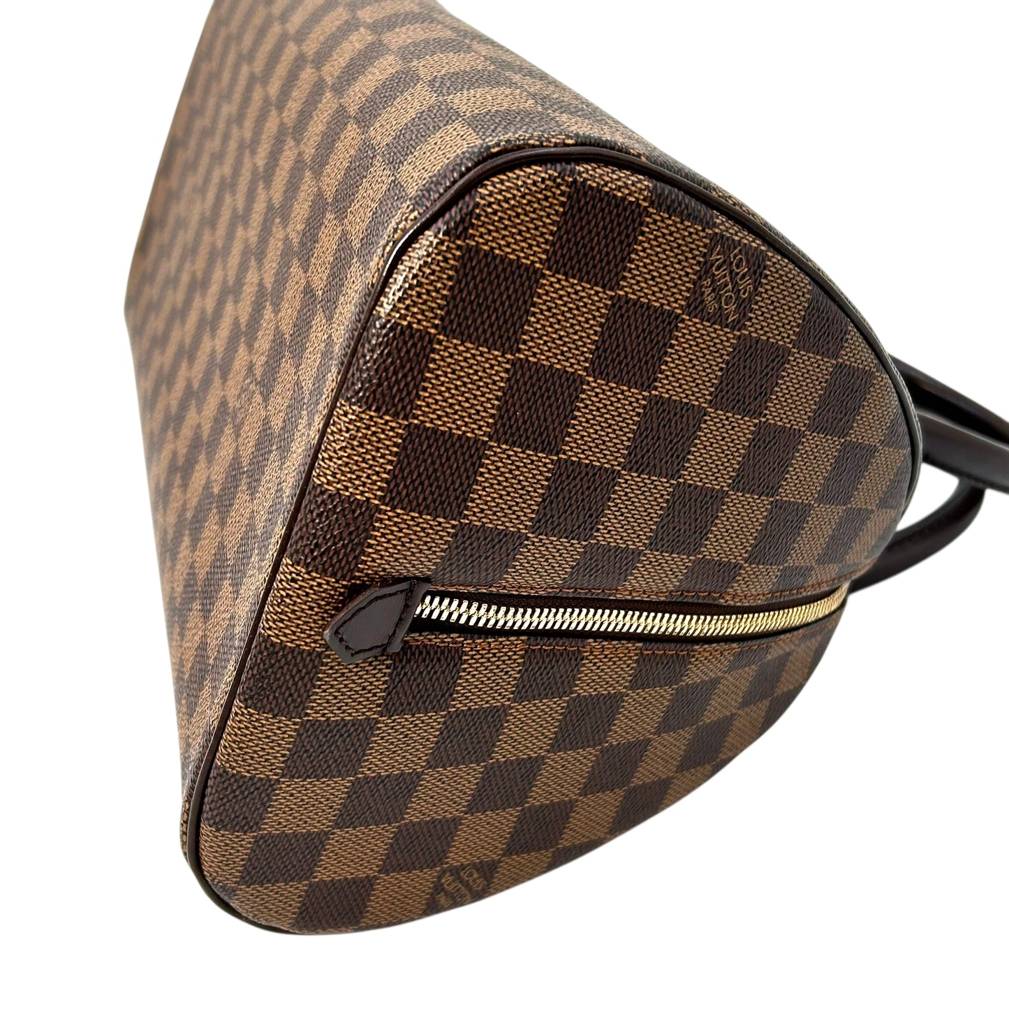 Louis Vuitton Damier Rivera MM Handbag - Dark Brown 