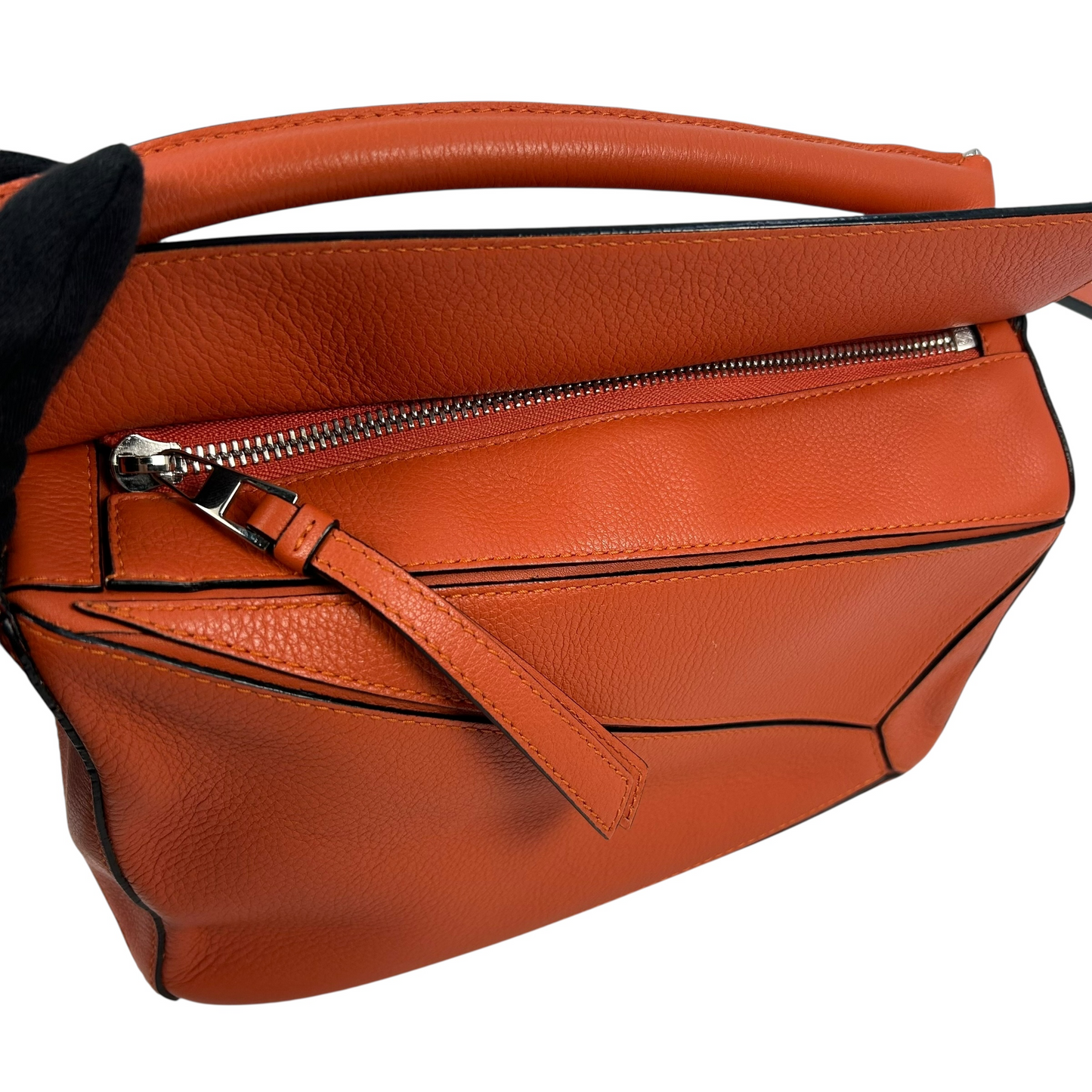 LOEWE Puzzle Bag Small Handbag/Shoulder Bag - Orange 