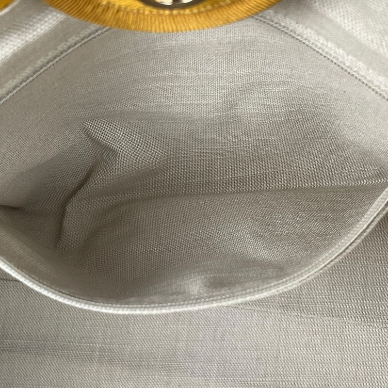 CHANEL ドーヴィル キャンバス トートバッグ - イエロー