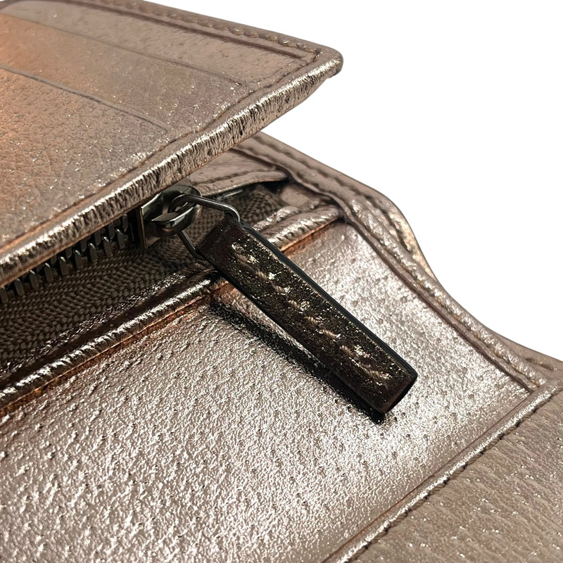 GUCCI Dionysus Bifold Compact Wallet - Pink Gold 