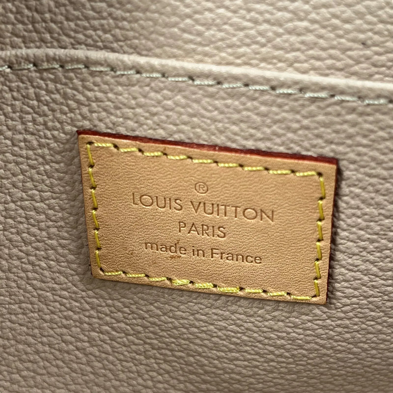 Louis Vuitton Monogram Canvas Pochette Cosmetic Summer Trunk Collection Pouch - Brown 