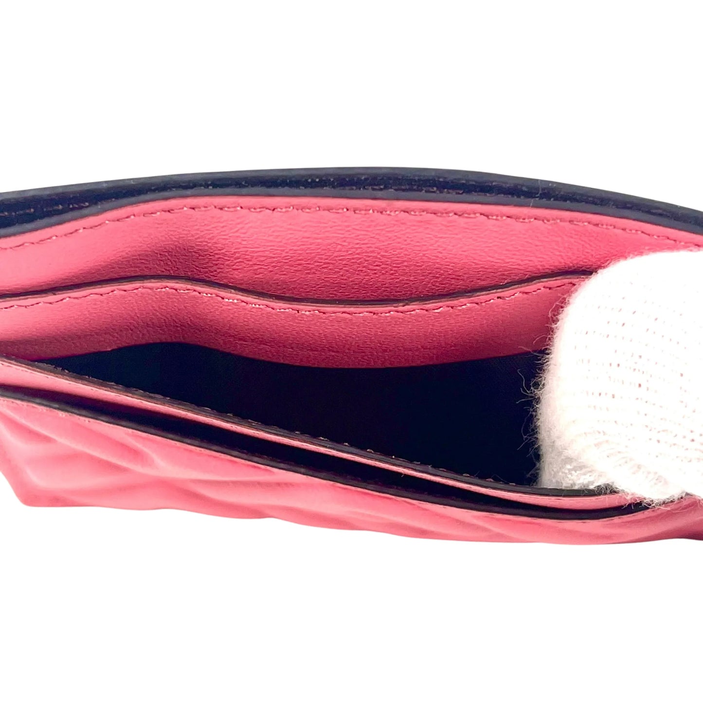 FENDI レザー カードケース コインケース - ピンク