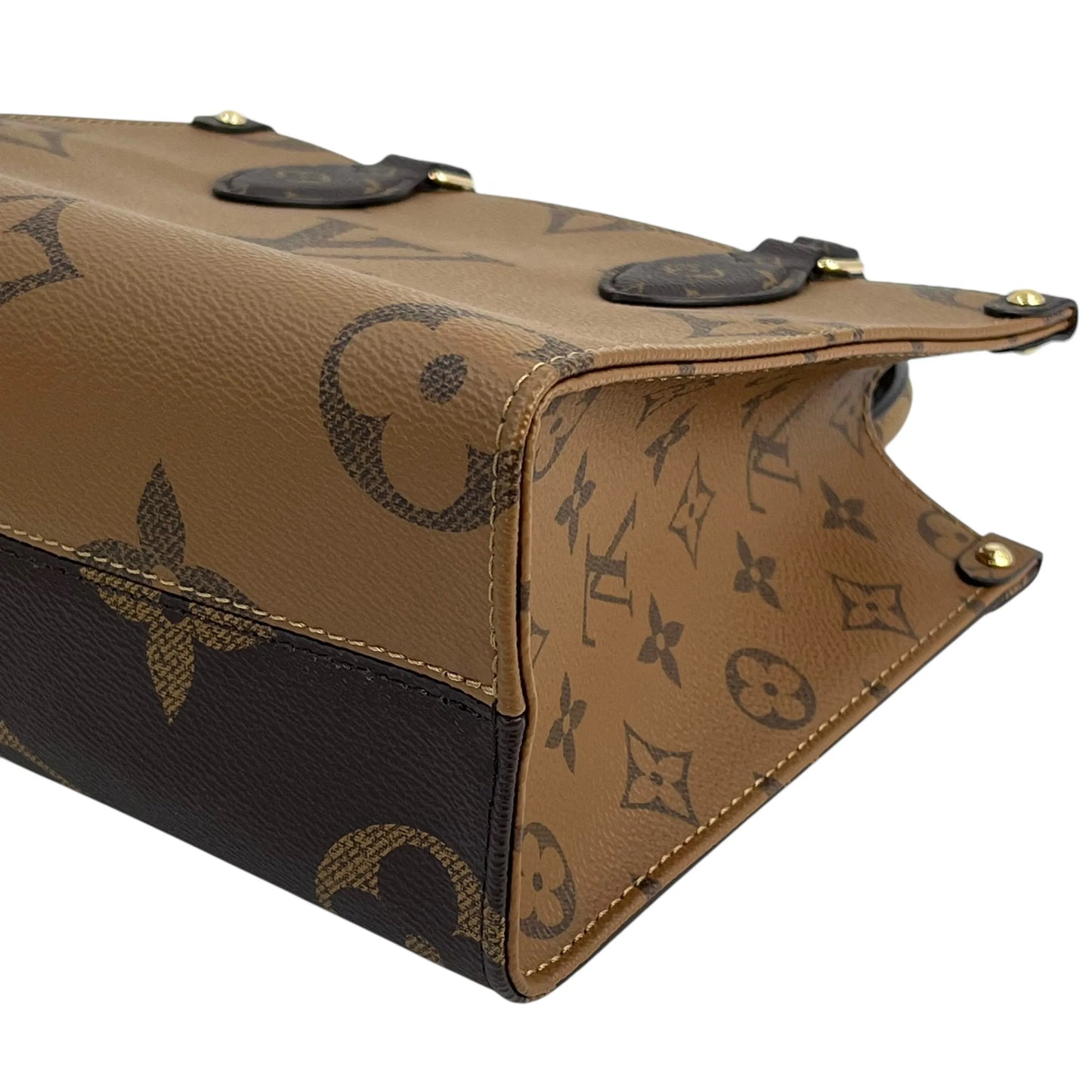 Louis Vuitton On the Go PM Handbag/Shoulder Bag - Brown - 34101 