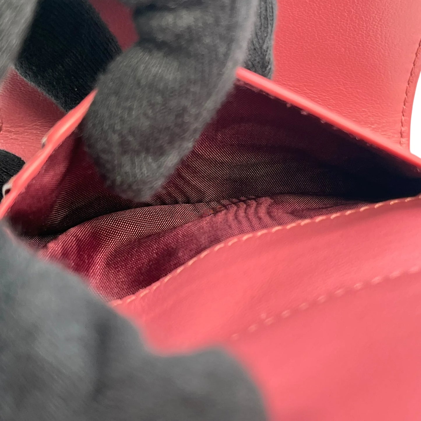 Dior Lady Dior Lotus Compact Wallet - Pink 