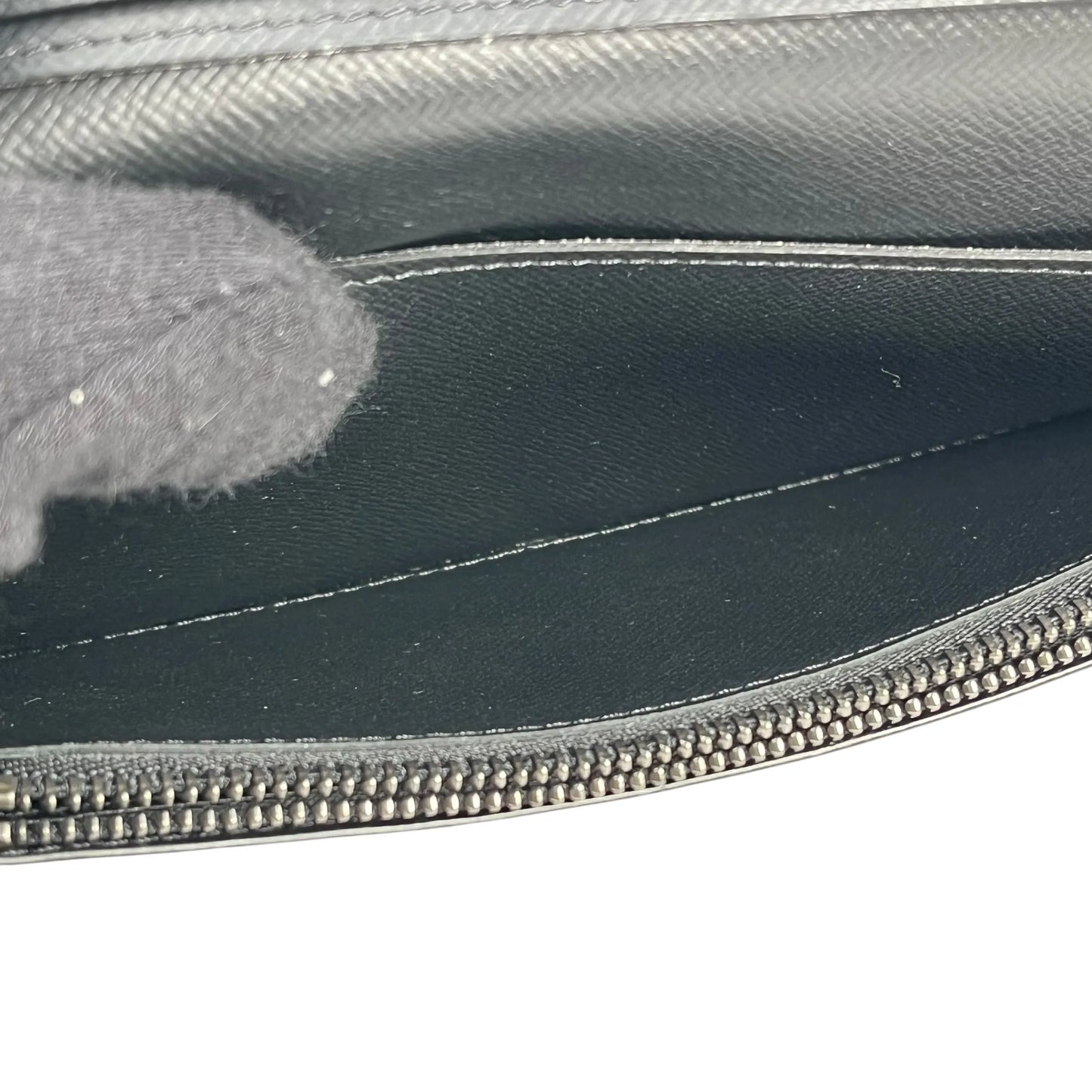 Louis Vuitton モノグラム エクリプス キャンバス ロングウォレット - ブラック