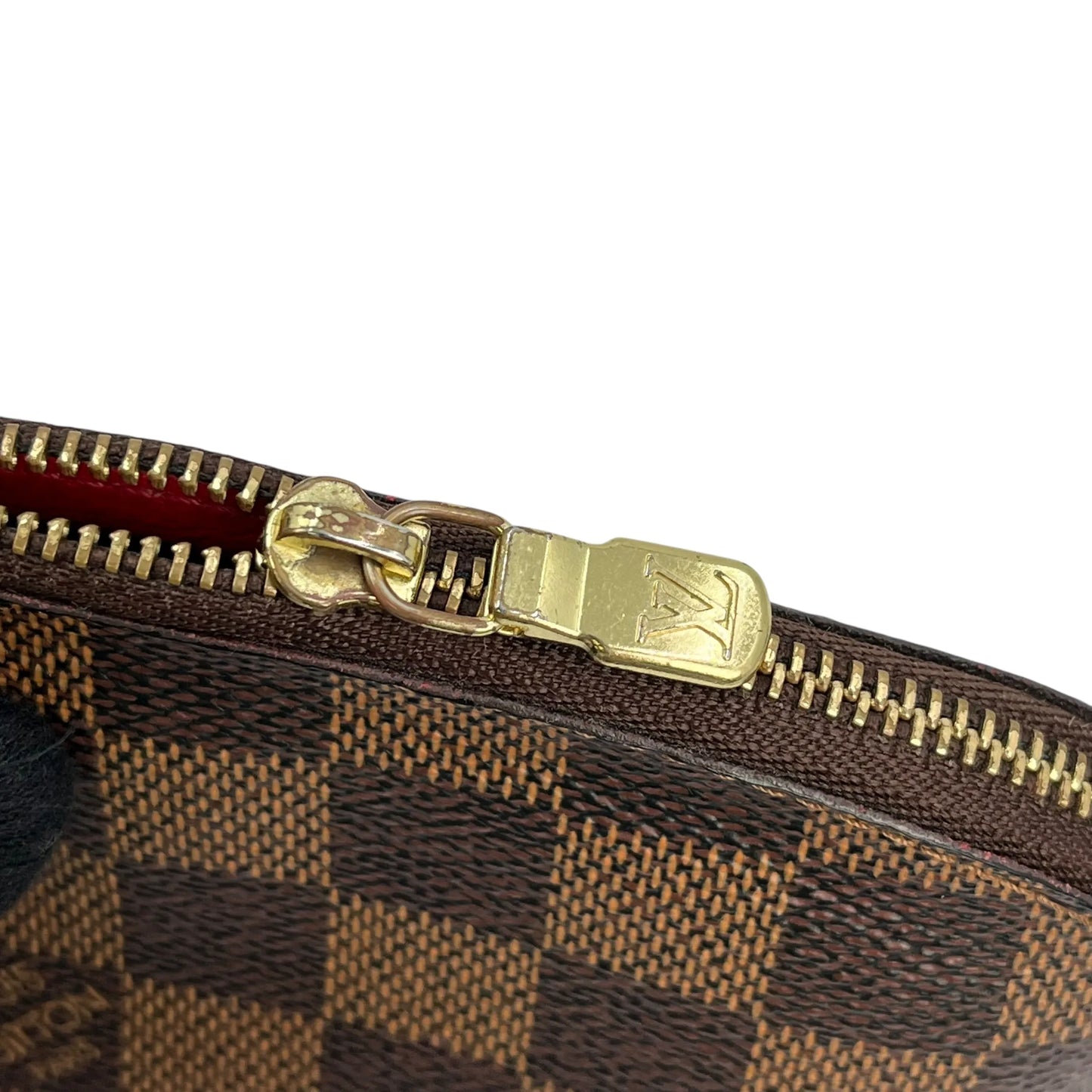 Louis Vuitton Damier Ebene Pochette Cosmetic Pouch - Brown - 33319 