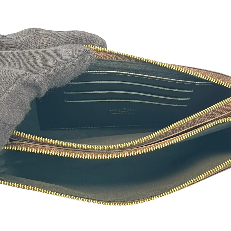 Louis Vuitton モノグラム キャンバス ポシェット アクセソワール チェーンショルダーバッグ - ブラウン × ダークブラウン