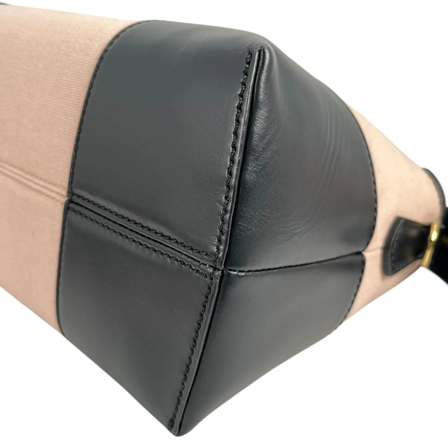 FENDI By the Way Medium Canvas and Leather Handbag - Pink 