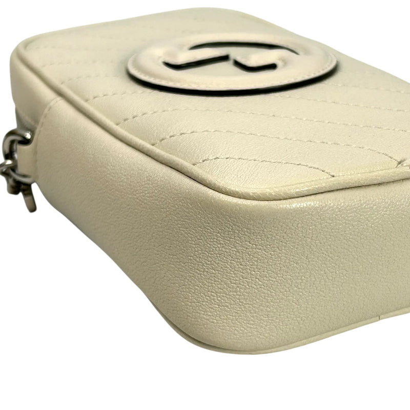 GUCCI Blondie Shoulder Bag - White 