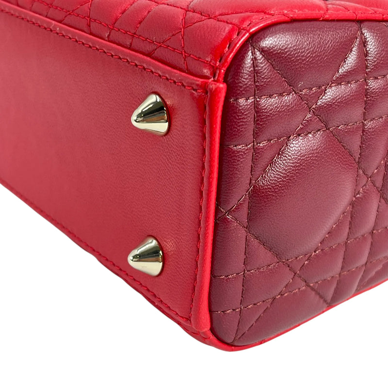 Dior Lady Dior Small Handbag - Red 