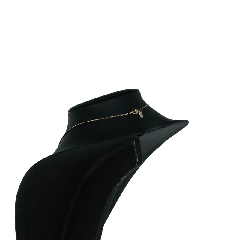 CHANEL CC ロゴ フェイクパール ネックレス - ピンク - メタル