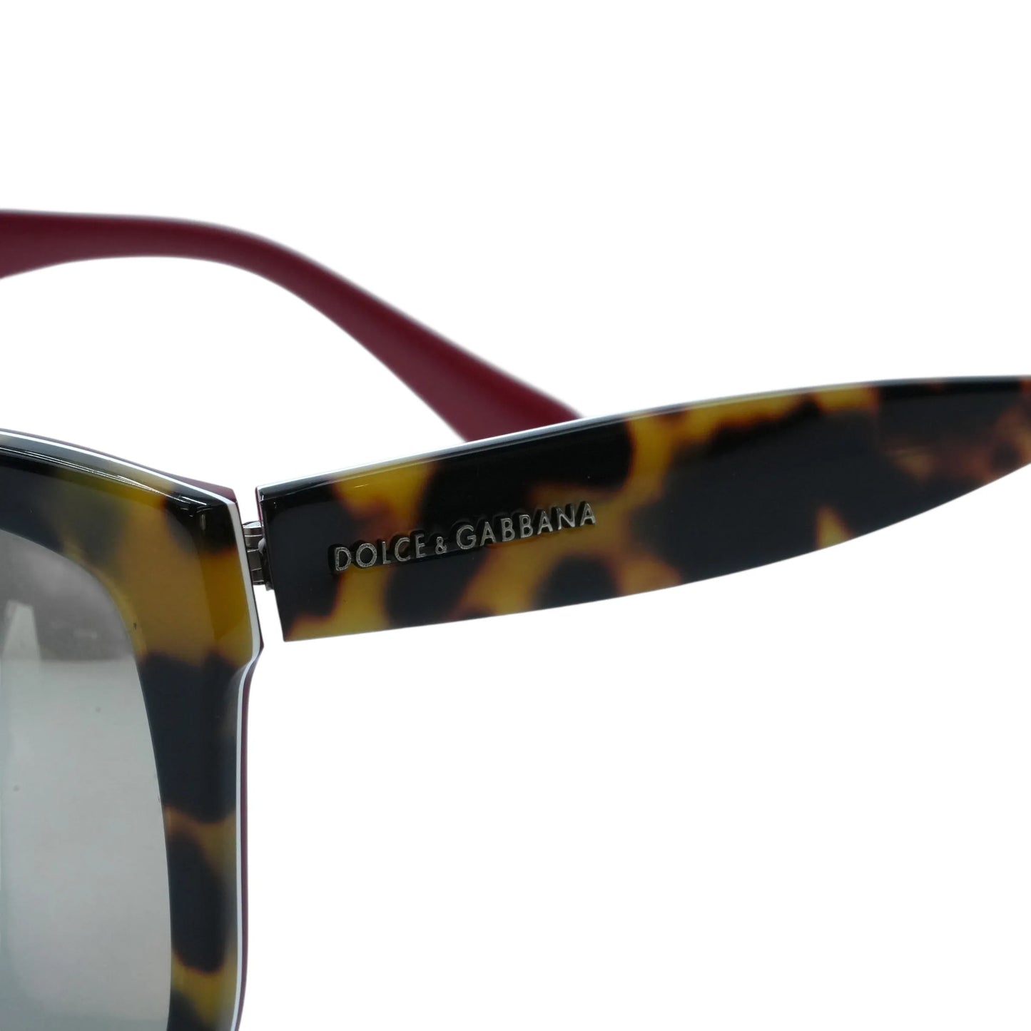DOLCE &amp; GABBANA Leopard Print Sunglasses - Brown - 33959 