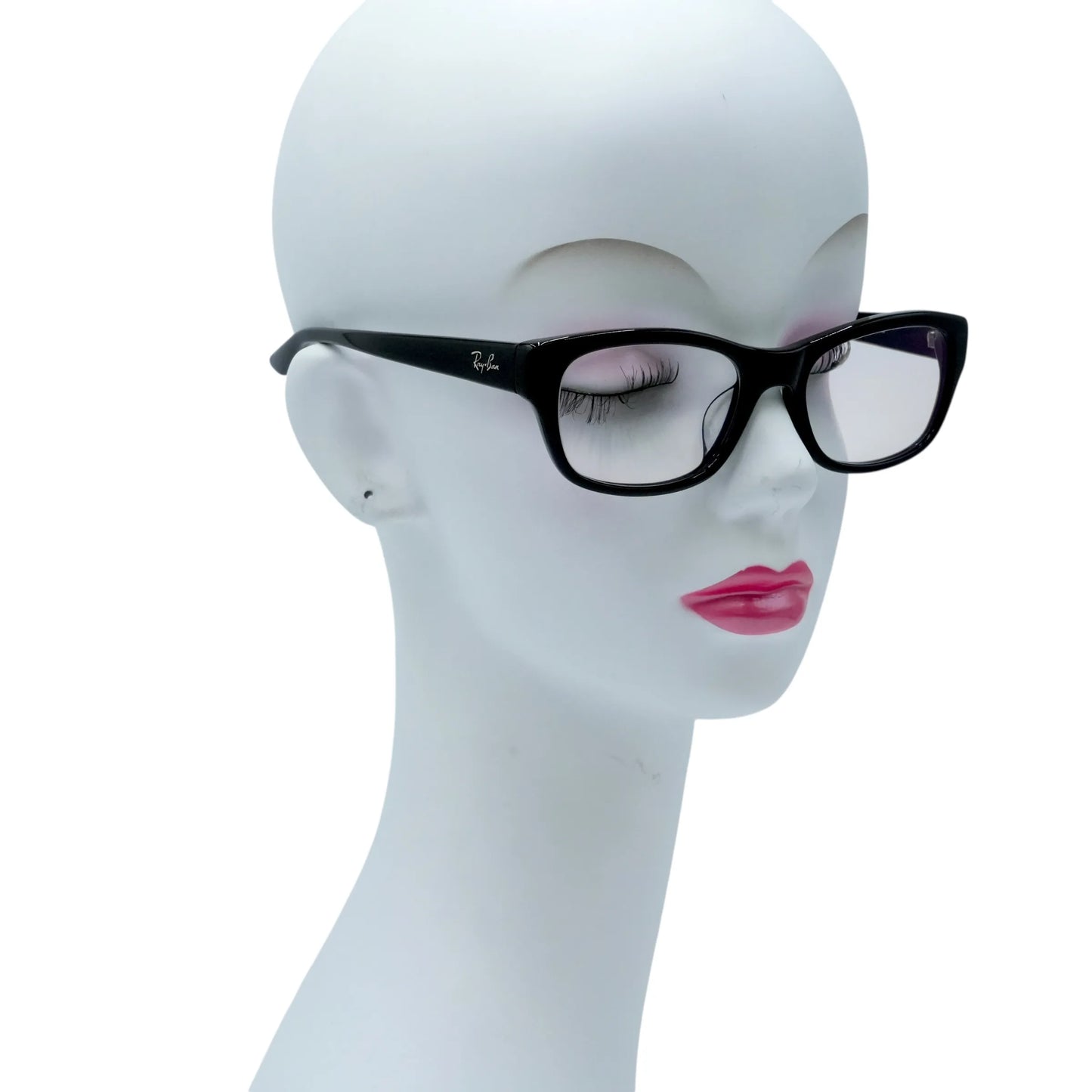 Ray-Ban Black Frame Sunglasses - Clear Lenses - 30199 