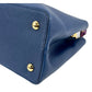 Louis Vuitton Capucines MM Taurillon Leather Handbag - Navy Blue 
