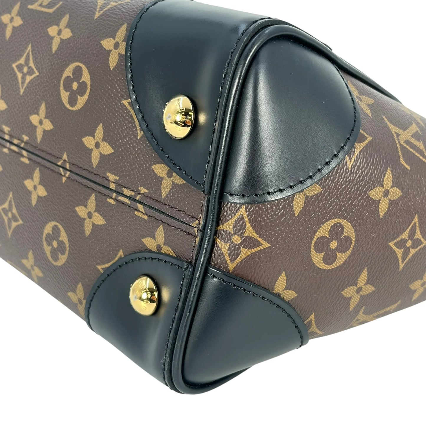 Louis Vuitton フェニックス PM モノグラム キャンバス ハンドバッグ - ブラウン × ブラック